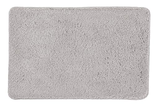 Kleine Wolke Badteppich Scott mit 50 x 40 cm in Silbergrau aus 100% Polyester Kleine Wolke Badteppich Scott mit 50 x 40 cm in Silbergrau aus 100% Polyester von Kleine Wolke