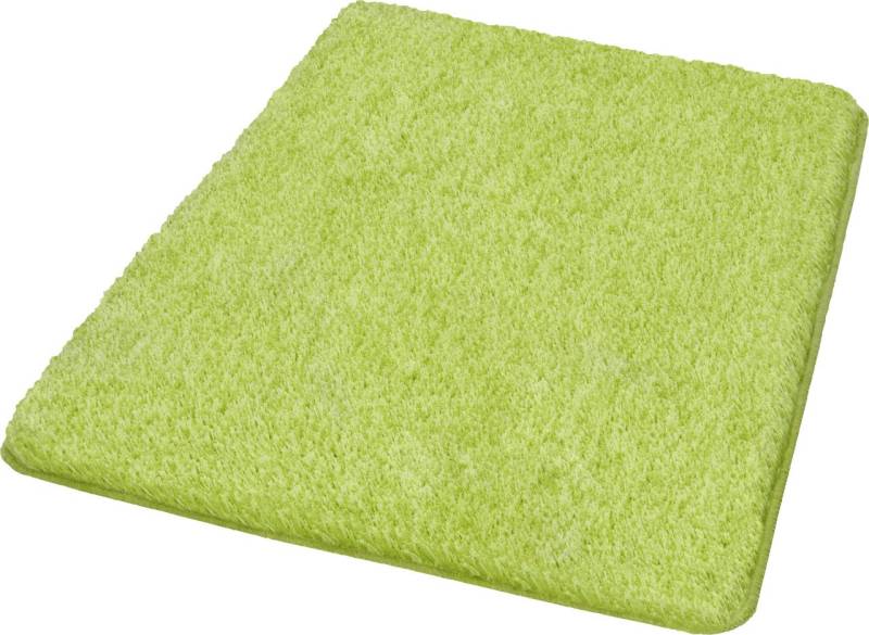 Kleine Wolke Badteppich Seattle kiwigrün Polyester 55 x 65 cm von Kleine Wolke