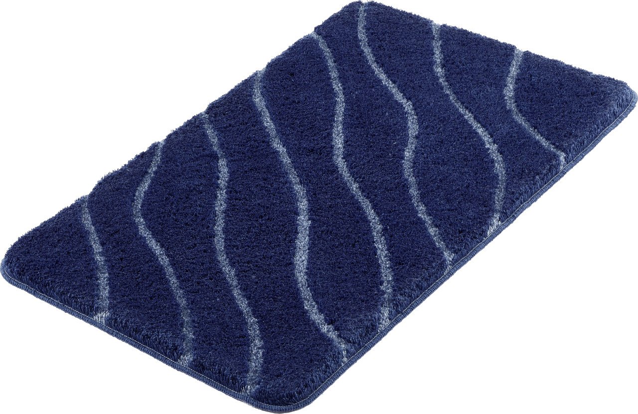Kleine Wolke Badteppich Tram Mare blau Polyacryl 70 x 120 cm von Kleine Wolke