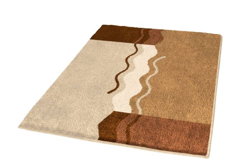 Kleine Wolke Badteppich Vanessa rehbraun, 70 x 120 cm von Kleine Wolke