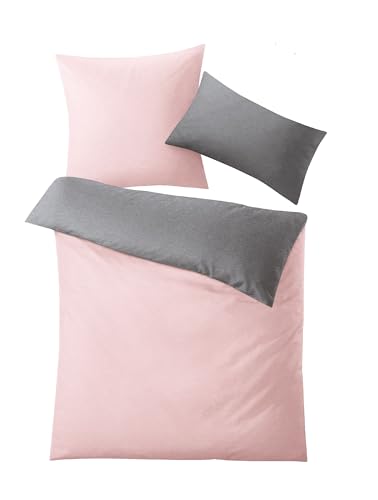 Kleine Wolke Bettwäsche Gracia Rose Standard Bettbezug 135x200, Kissenbezug 80x80cm + 40x80cm von Kleine Wolke