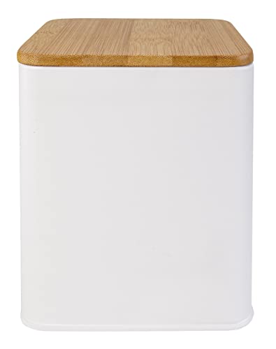 Kleine Wolke Box, Weiss, Länge 11 cm, Breite 11 cm, Höhe 14 cm, Weiß von Kleine Wolke