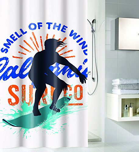 Kleine Wolke California Duschvorhang, Polyester, Multicolor, 180 x 200 x 0.2 cm Kleine Wolke California Duschvorhang, Polyester, Multicolor, 180 x 200 x 0.2 cm von Kleine Wolke