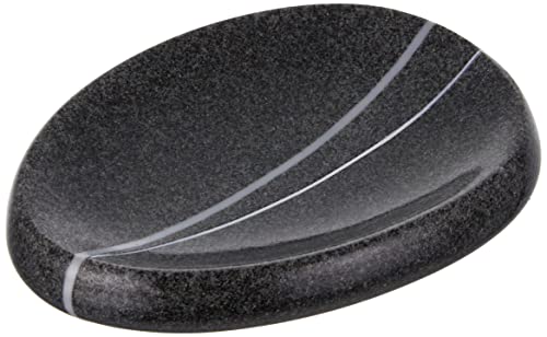 Kleine Wolke Stones Seifenschale, Polyresin, dunkelgrau, 12,8x2 cm Kleine Wolke Stones Seifenschale, Polyresin, dunkelgrau, 12,8x2 cm von Kleine Wolke