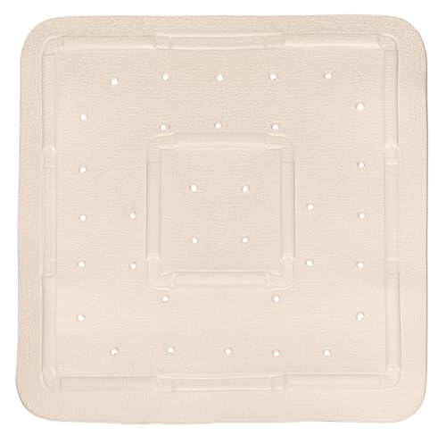 Kleine Wolke Duscheinlage, PVC, Natur, 55x 55 cm von Kleine Wolke