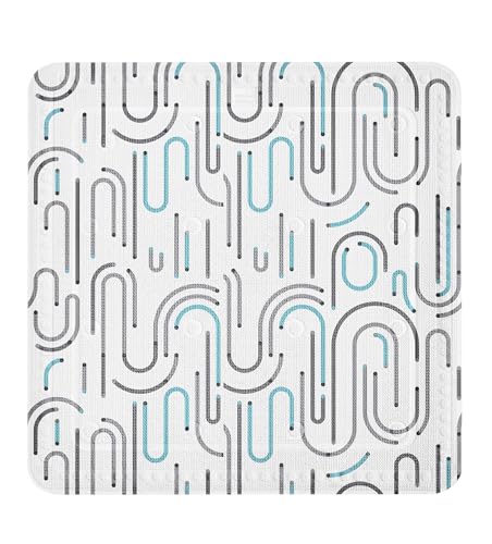 Kleine Wolke Duscheinlage Vision in Grau mit 55x55 cm von Kleine Wolke