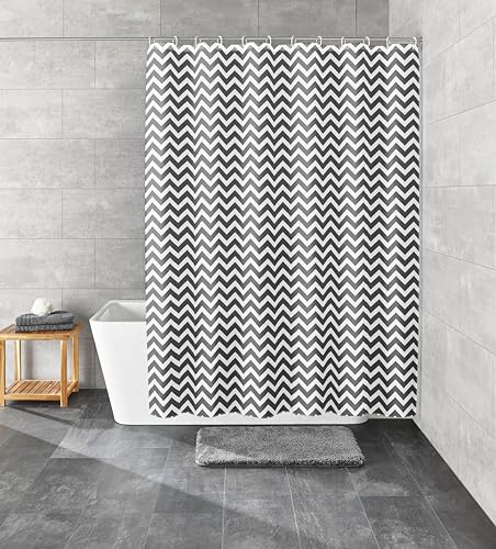 Kleine Wolke Duschvorhang, PEVA, Schiefer, 120x200 cm Kleine Wolke Duschvorhang, PEVA, Schiefer, 120x200 cm von Kleine Wolke