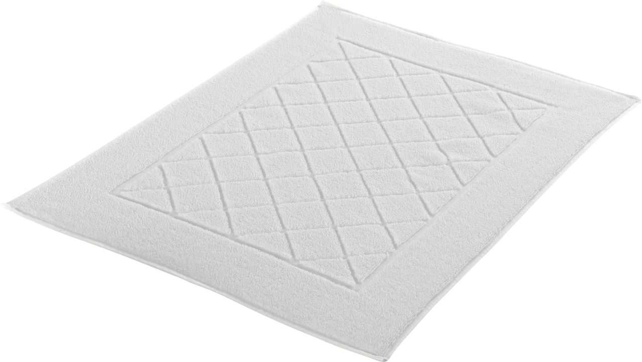 Kleine Wolke Frottiervorleger Bridge weiß, 50x 70 cm von Kleine Wolke