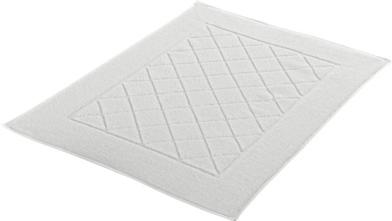 Kleine Wolke Frottiervorleger Bridge weiß, 50x 70 cm von Kleine Wolke