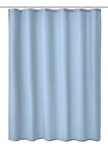 Kleine Wolke Kito Duschvorhang, 100% Polyester, Azur, 120x200 cm von Kleine Wolke