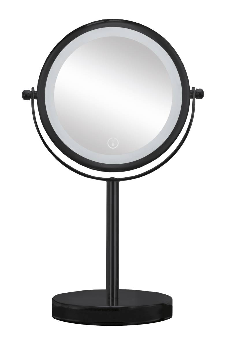 Kleine Wolke Kosmetikspiegel BRIGHT MIRROR ca. 17,5x12cm in Farbe Schwarz Kleine Wolke Kosmetikspiegel BRIGHT MIRROR ca. 17,5x12cm in Farbe Schwarz von Kleine Wolke