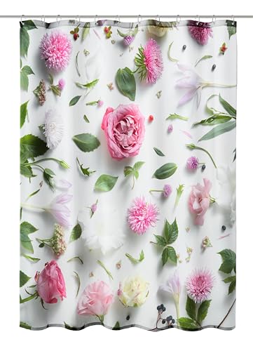 Kleine Wolke Rosalie Duschvorhang, 100% Polyester, Multicolor, 180x200 cm von Kleine Wolke