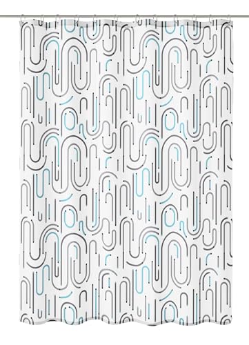 Kleine Wolke Textil-Duschvorhang Vision in Grau mit 180x200 cm Kleine Wolke Textil-Duschvorhang Vision in Grau mit 180x200 cm von Kleine Wolke