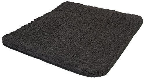 Kleine Wolke Trend Badteppich, Polyester, Grau, 1 cm cm, 55 x 65 cm von Kleine Wolke