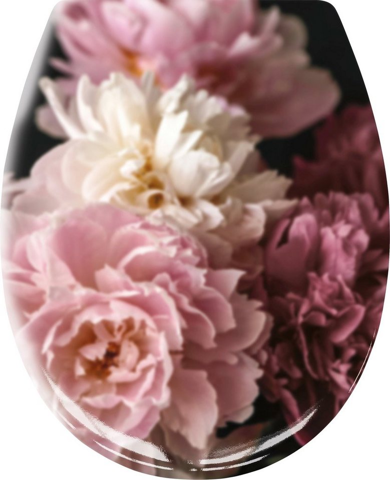 Kleine Wolke WC-Sitz Rosemarie (Komplett-Set), 37x 45 cm von Kleine Wolke