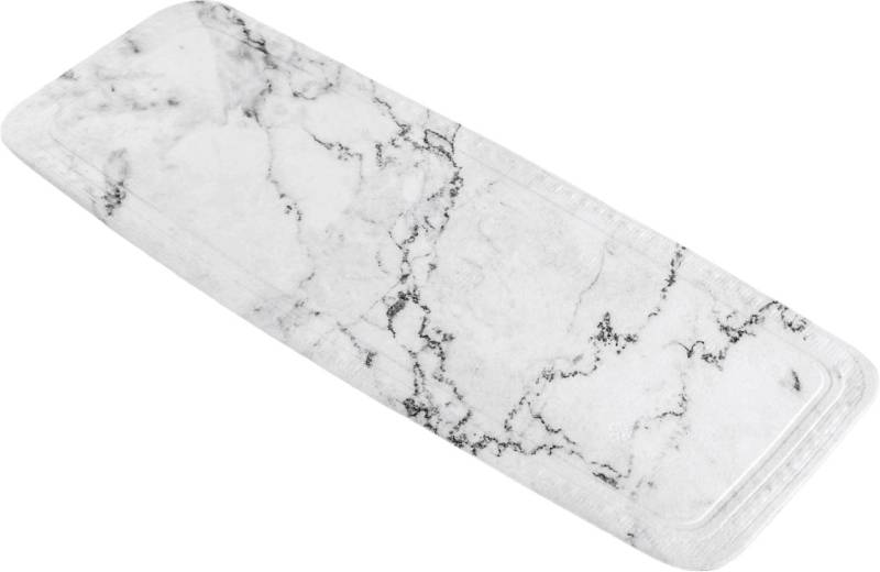 Kleine Wolke Wanneneinlage Marble anthrazit, 36 x 92 cm von Kleine Wolke