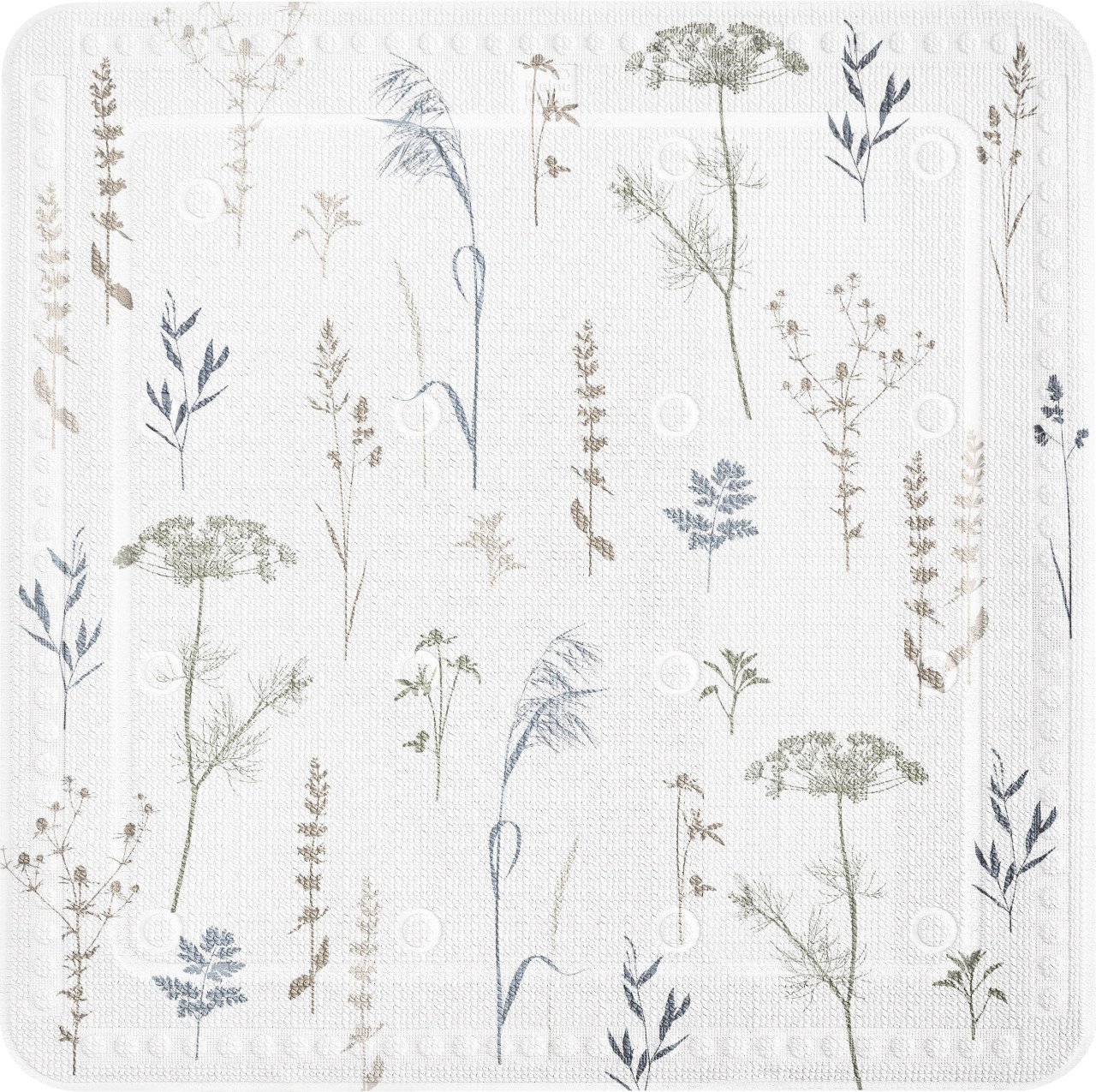 Kleine Wolke Wanneneinlage Savannah multicolor PVC 55 x 55 cm von Kleine Wolke
