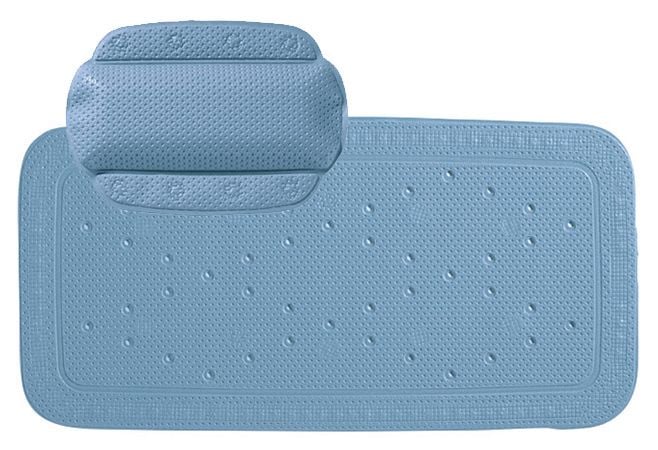 Kleine Wolke Wanneneinlage-Set Calypso 2-teilig, krokusblau von Kleine Wolke