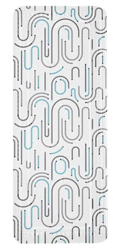 Kleine Wolke Wanneneinlage Vision in Grau mit 36x92 cm von Kleine Wolke