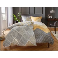 Kleine Wolke Wendebettwäsche "Smilla inspiriert von schneebedeckter Winterlandschaft" 2 Stk. tlg. Made in Green von Kleine Wolke