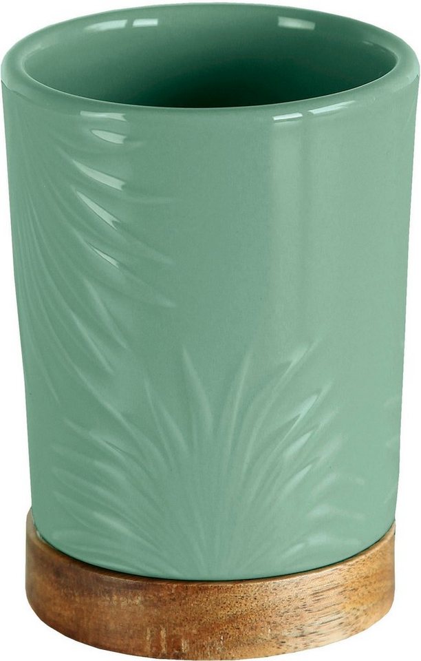 Kleine Wolke Zahnputzbecher Palm, Accessoire Serie in modernen Scandi Farben von Kleine Wolke