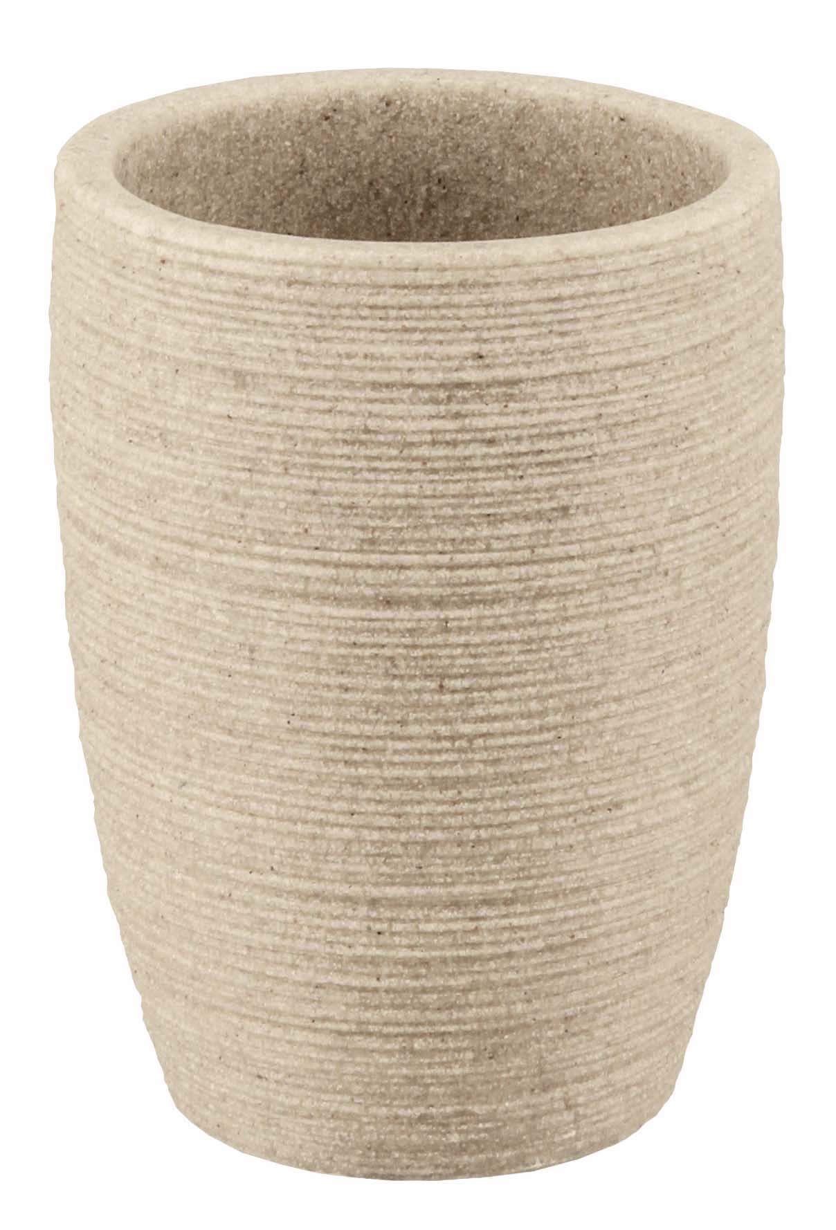 Kleine Wolke Zahnputzbecher SAND ca. 7,5x7,5cm in Farbe Macadamia Kleine Wolke Zahnputzbecher SAND ca. 7,5x7,5cm in Farbe Macadamia von Kleine Wolke