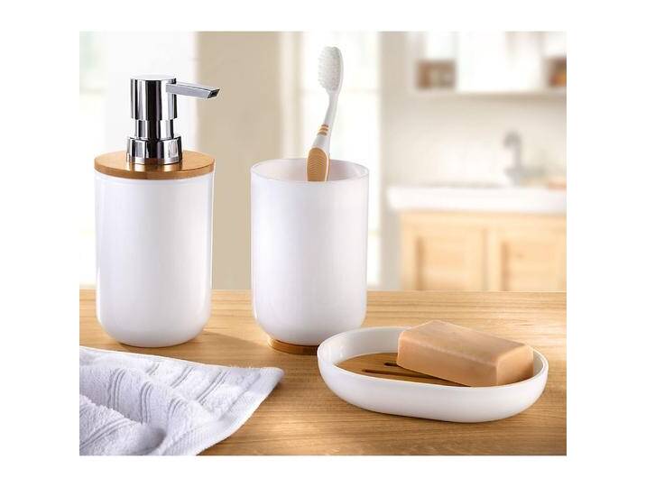 Kleine Wolke Zahnputzbecher Timber im 2er-Pack von Kleine-Wolke