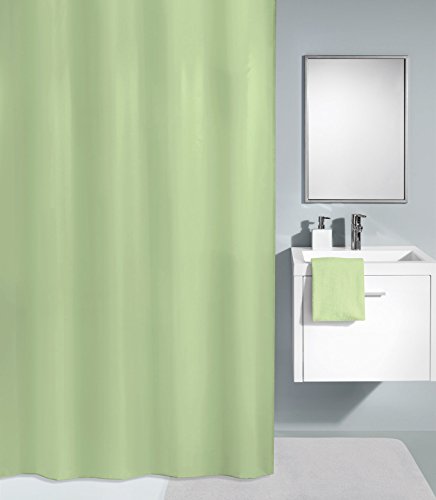 Kleine Wolke Textilgesellschaft 1 Duschvorhang, Synthetikfaser, 180 x 240 cm, Grün Kleine Wolke Textilgesellschaft 1 Duschvorhang, Synthetikfaser, 180 x 240 cm, Grün von Kleine Wolke