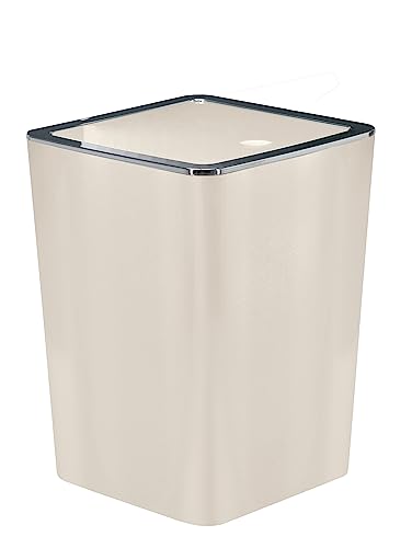 Kosmetikeimer Match, Farbe: Beige, Material: AS, Größe: Eimer 5 Liter von Kleine Wolke