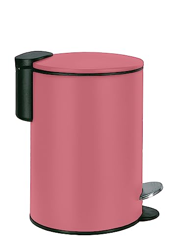 Kosmetikeimer Silence, Farbe: Beere, Material: Metall, Größe: Eimer 3 Liter von Kleine Wolke