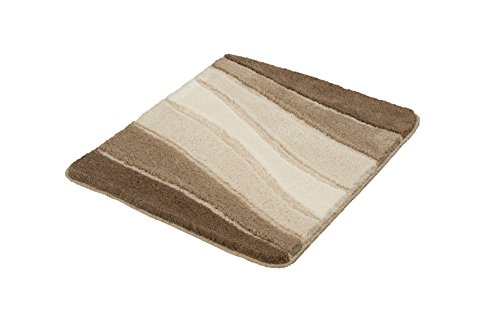 Meusch 2322271331 Badteppich Ocean, 55 x 65 cm, taupe von Kleine Wolke