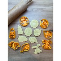 Alles Steht Kopf/Inside Out Ausstecher Keksausstecher Keks-Ausstecher Form Plätzchen Förmchen Fimo Knete Fondant Modelliermasse O.ä von KleineKekswelt