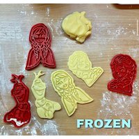 Eiskönigin Frozen Ausstecher Keksausstecher Keks-Ausstecher Form Plätzchen Förmchen Kekse Knete, Fondant, Fimo, Ton, Modelliermasse O.ä Eiskönigin Frozen Ausstecher Keksausstecher Keks-Ausstecher Form Plätzchen Förmchen Kekse Knete, Fondant, Fimo, Ton, Modelliermasse O.ä von KleineKekswelt