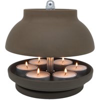 Black Heater Teelichtofen Mit 3 Wärmespeicherplatten + Zubehör Hornet-Products - Ihr Profi Für Teelichtlampen, Und Notheizungen von KleineShopWelt