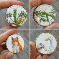 Kleine Dose Zahndose Schmuckdose Mit Tierabbildung Fuchs Gottesanbeterin Kleine Dose Zahndose Schmuckdose Mit Tierabbildung Fuchs Gottesanbeterin von KleineTraeumerei