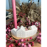 Kerzenhalter Haus/Häuserreihe Mit + Ablagefach Handarbeit Adventskranz Weihnachten Advent Geschenk Raysin Gegossen Deko Kerzenhalter Haus/Häuserreihe Mit + Ablagefach Handarbeit Adventskranz Weihnachten Advent Geschenk Raysin Gegossen Deko von KleineWerkstattkunst