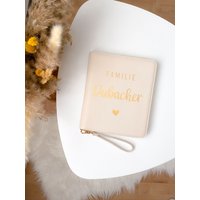 Personalisierte Dokumentenmappe, Familienorganizer Mappe, Personalisierte U-Heft Huelle, Reisemappe, Impfpass von KleineWunderstube
