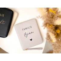 Personalisierte Dokumentenmappe, Familienorganizer Mappe, Personalisierte U-Heft Huelle, Reisemappe, Impfpass von KleineWunderstube