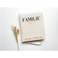 Personalisierte Dokumentenmappe, Familienorganizer Mappe, Personalisierte U-Heft Hülle, Reisemappe, Impfpass von KleineWunderstube