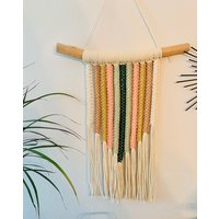 Makramee Wandbehang| Wanddeko | Boho |Wandteppich Kinderzimmer Deko Babyzimmer Geschenkidee Einzugsgeschenk Frühlingsdeko von KleineWunderweltShop