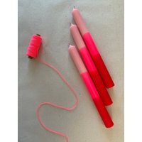 Herzlicht | 3Er Set Stabkerzen Bunte Kerzen Rosa_Neonpink_Rot Herzlicht | 3Er Set Stabkerzen Bunte Kerzen Rosa_Neonpink_Rot von KleinefeteShop