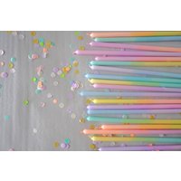 strandlichter_Lichterfest | 10Er Set Dünne Kerzen 20 Oder 25x0.9cm Pastell strandlichter_Lichterfest | 10Er Set Dünne Kerzen 20 Oder 25x0.9cm Pastell von KleinefeteShop