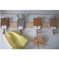 Garderobe Waldtiere von KleinesHoelzchen