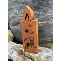 Rostdeko/Weihnachtsdeko/Winterdeko/Hirschdeko/Windlicht/Laterne/Kerze Rostdeko/Weihnachtsdeko/Winterdeko/Hirschdeko/Windlicht/Laterne/Kerze von KleinesReschen