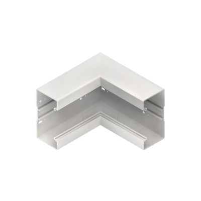 Inneneck GEB-K Kst UT 133x66mm rws unbeh RAL9010 von Kleinhuis
