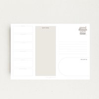 Schreibtischunterlage | Wochenplaner A3 50 Blatt Planer Kalender Notizblock Block To Do Liste Aufgabenblock Schreibtischunterlage | Wochenplaner A3 50 Blatt Planer Kalender Notizblock Block To Do Liste Aufgabenblock von Kleinigkeitenliebe