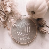 stickrahmen Klein "Herbstliebe" von Kleinkramliebe