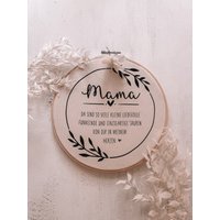 stickrahmen Mittel "Mama" von Kleinkramliebe