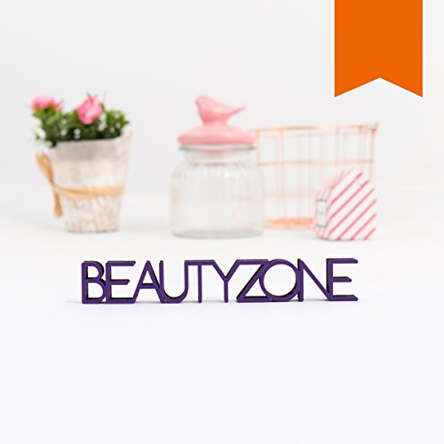 KLEINLAUT 3D-Schriftzug Beautyzone in Größe: 10 x 1,5 cm - Dekobuchstaben - 32 Farben zur Wahl - Orange KLEINLAUT 3D-Schriftzug Beautyzone in Größe: 10 x 1,5 cm - Dekobuchstaben - 32 Farben zur Wahl - Orange von KLEINLAUT