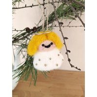 Handgefilzter Aufhänger Christbaumschmuck Weihnachtsaufhänger Engel Aus Filz Engelchen Filzdekoration Weihnachten Weihnachtsdeko Handgefilzter Aufhänger Christbaumschmuck Weihnachtsaufhänger Engel Aus Filz Engelchen Filzdekoration Weihnachten Weihnachtsdeko von KleinstigkeitenDE